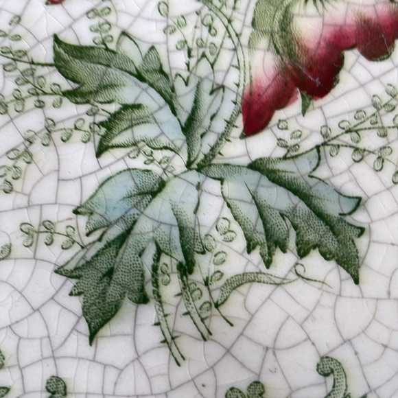 Vtg tile. Exquisite, delicate flower design. 6x6 - Picture 3 of 5